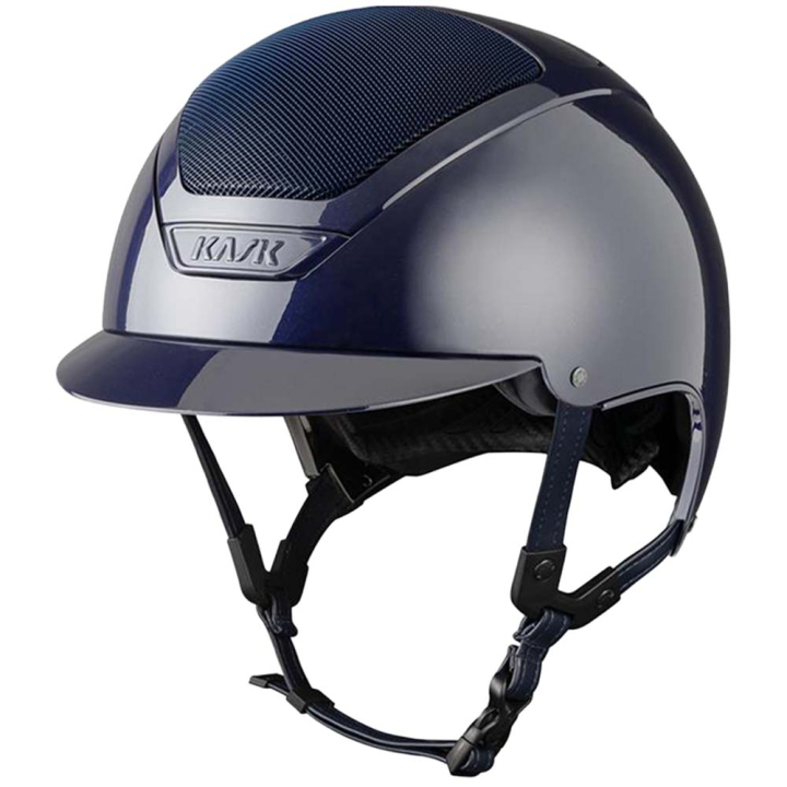 Casque d'équitation Dogma Pure Shine Bleu Marine dans le groupe Équipement d'équitation / Casque d'équitation / Visière standard chez Equinest (HHE0A042NA_r)