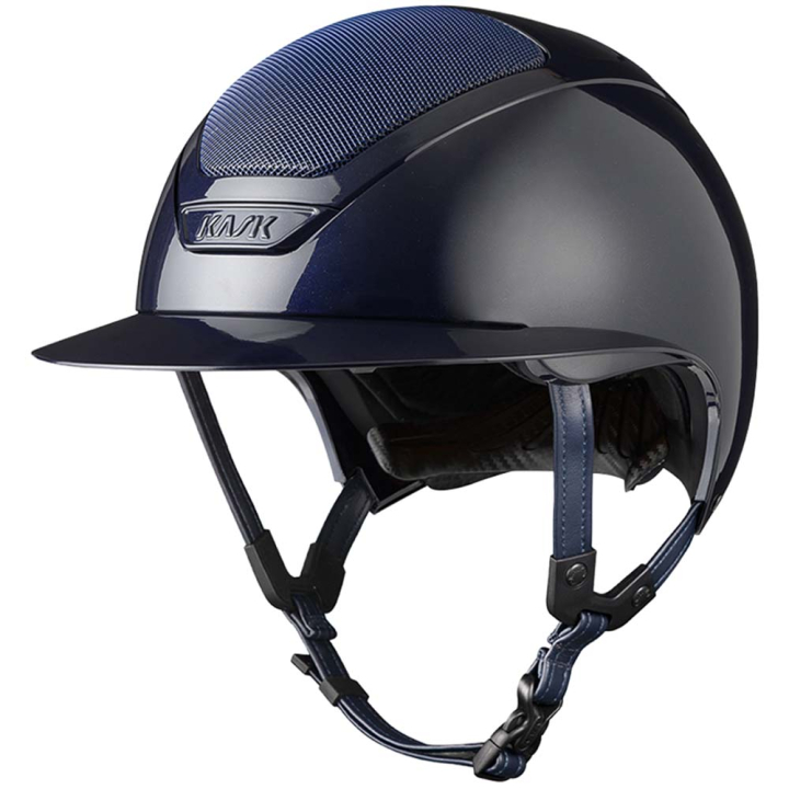 Casque d'équitation Star Lady Pure Shine Bleu Marine dans le groupe Équipement d'équitation / Casque d'équitation / Visière solaire chez Equinest (HHE0A043NA_r)