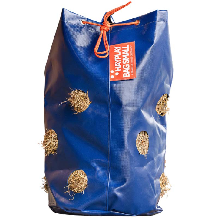 Sac à foin HayPlay Tiebag Small Bleu Foncé dans le groupe Écurie & Pré / Matériel pour l'écurie / Filets à foin & sacs à foin chez Equinest (HO-PB-S)