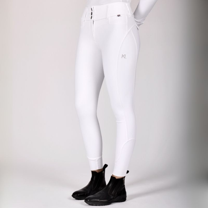 Culotte d'équitation KLKimi A Shape Full Grip Blanc dans le groupe Vêtements d'équitation / Pantalons d'équitation / Culottes d'équitation chez Equinest (I2430243WH_r)
