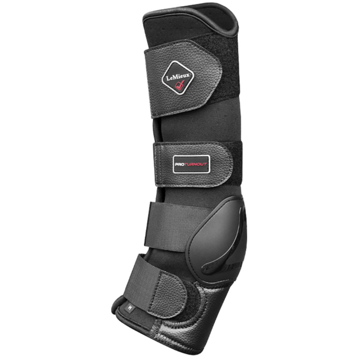 Guêtres d'extérieur Turnout Noir dans le groupe Équipement cheval / Protections des Membres / Guêtres fermées & Guêtres de dressage chez Equinest (IT00586003BA_r)