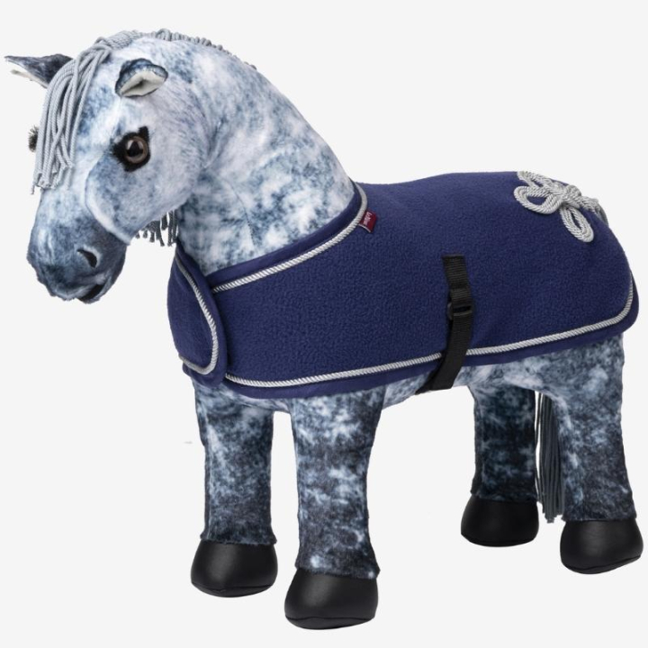 Couverture polaire Toy Pony Bleu Marine dans le groupe Chevaux-bâtons & Chevaux jouets / Équipement pour cheval jouet chez Equinest (IT020930NA)