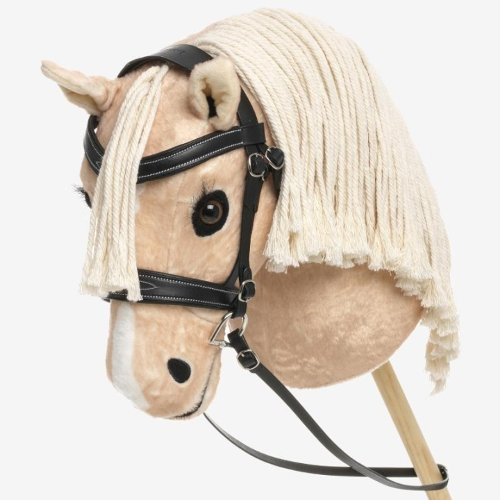 Bridon pour cheval-bâton Competition Noir dans le groupe Chevaux-bâtons & Chevaux jouets / Équipement pour cheval-bâton chez Equinest (IT034170BA)