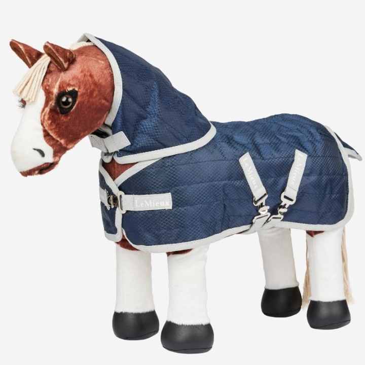 Couvertures d'écurie Toy Pony Stable-Tek Bleu Marine dans le groupe Chevaux-bâtons & Chevaux jouets / Équipement pour cheval jouet chez Equinest (IT037420NA)