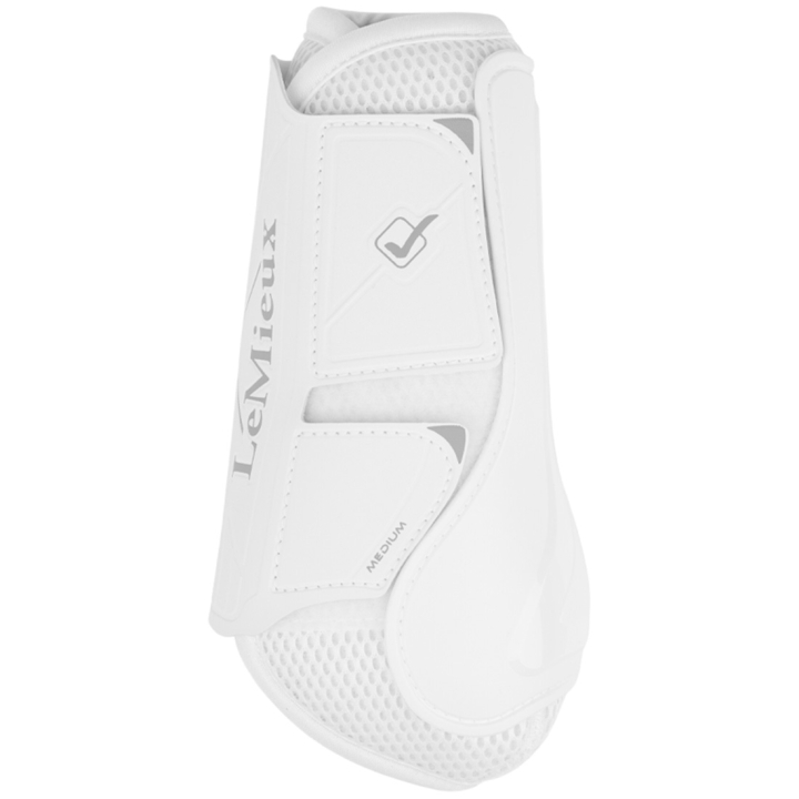 Guêtres fermées Motionflex Dressage Blanc dans le groupe Équipement cheval / Protections des Membres / Guêtres fermées & Guêtres de dressage chez Equinest (IT03761004WH_r)
