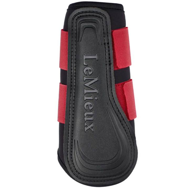 Guêtres fermées Grafter Noir/Rouge dans le groupe Équipement cheval / Protections des Membres / Guêtres fermées & Guêtres de dressage chez Equinest (IT04918003BARE_r)