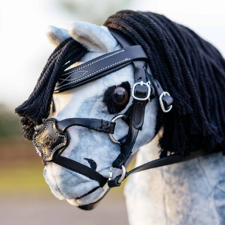 Bridon Toy Pony Grackle Noir dans le groupe Chevaux-bâtons & Chevaux jouets / Équipement pour cheval jouet chez Equinest (IT062910BA)