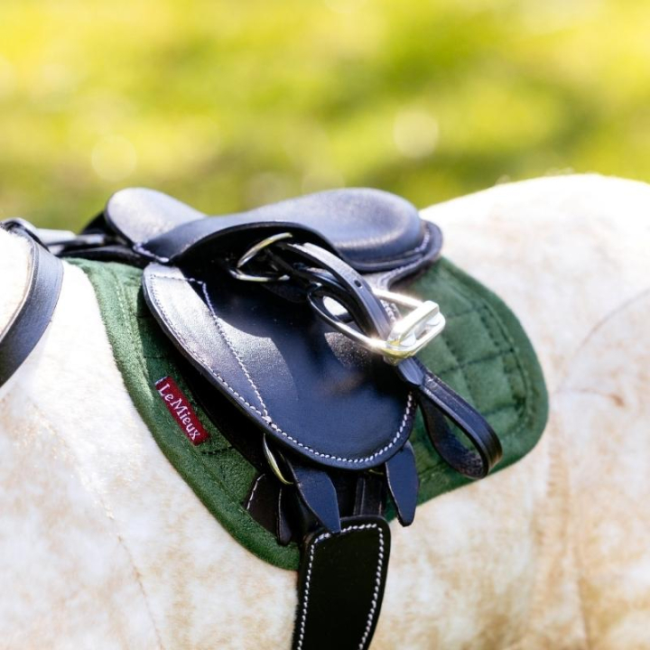 Tapis de selle Toy Pony Vert dans le groupe Chevaux-bâtons & Chevaux jouets / Équipement pour cheval jouet chez Equinest (IT075740GN)