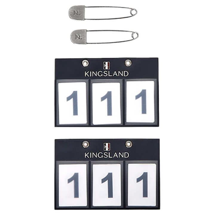 Dossard Classic 2-pack Bleu Marine dans le groupe Équipement cheval / Accessoires / Numéros de départ chez Equinest (KLC-HG-730MA-ONESIZE)