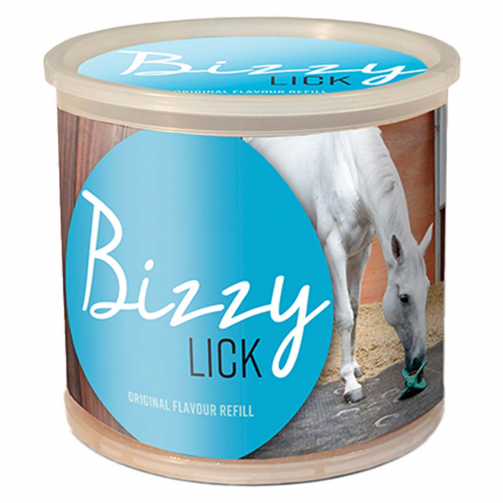 Recharge de Bloc Lécheur Original Bizzy Lick 1 kg dans le groupe Compléments alimentaires / Compléments alimentaires pour chevaux / Blocs & Pierre à sel chez Equinest (LIKBIZORX8-1000)