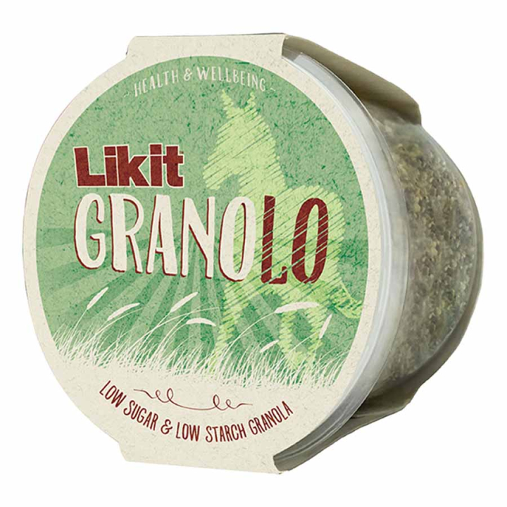 Pierre à lécher GranoLo Pomme Recharge avec Trou 400g dans le groupe Compléments alimentaires / Compléments alimentaires pour chevaux / Blocs & Pierre à sel chez Equinest (LIKGRANOLOX-400)