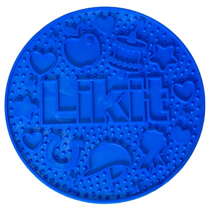 Tapis de léchage Graze Maze Lick Mat Niveau 1 Bleu dans le groupe Écurie & Pré / Matériel pour l'écurie / Matériel d'alimentation chez Equinest (LIKGRAZEMAZEBLUE)