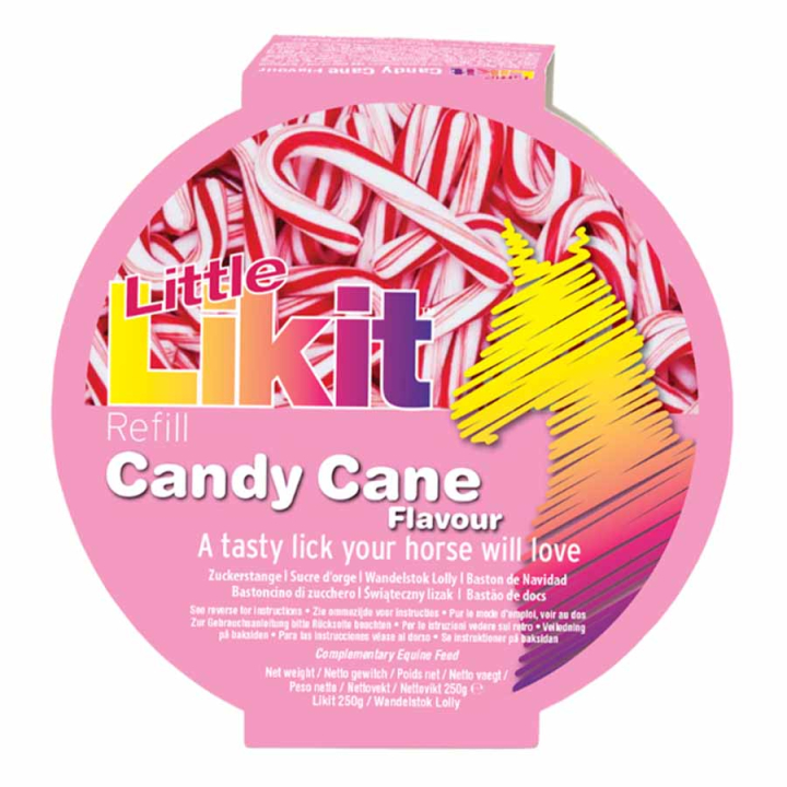 Pierre à sel Little Candy Cane Refill 250g dans le groupe Compléments alimentaires / Compléments alimentaires pour chevaux / Blocs & Pierre à sel chez Equinest (LIKLLCC-250)