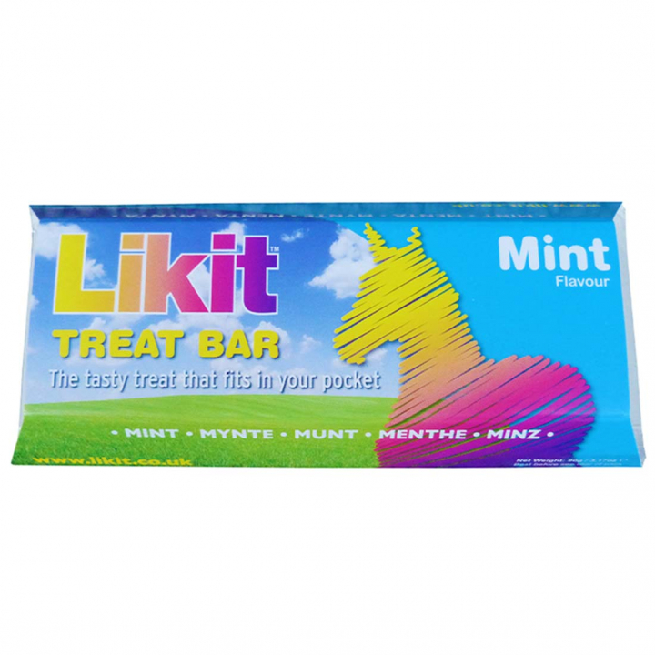 Barre de friandises pour chevaux Menthe 90g dans le groupe Produits de soins / Friandises pour chevaux chez Equinest (LIKTBMIEU-90)
