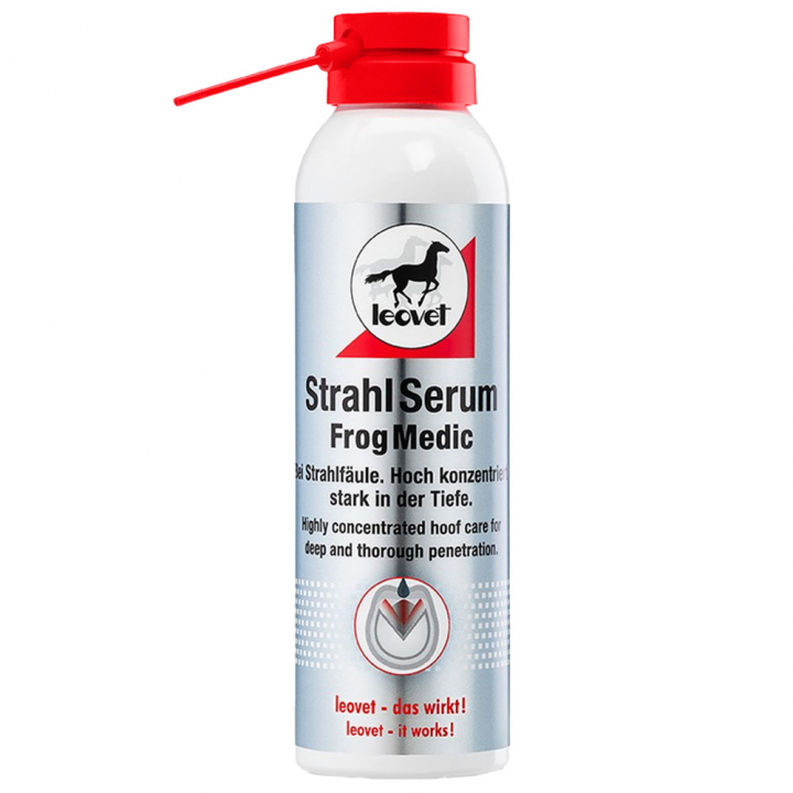 Spray désinfectant pour fourchettes Frogmedic 200 ml dans le groupe Produits de soins / Soin du sabot chez Equinest (LV192003)
