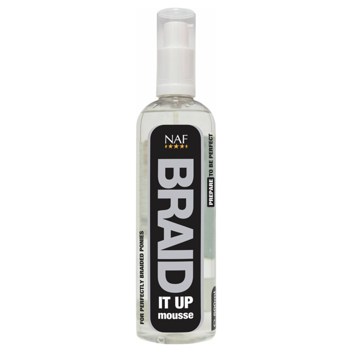 Mousse de tressage Braid It Up 500ml dans le groupe Produits de soins / Soin du pelage / Brillant pour le pelage chez Equinest (NAF0030500)