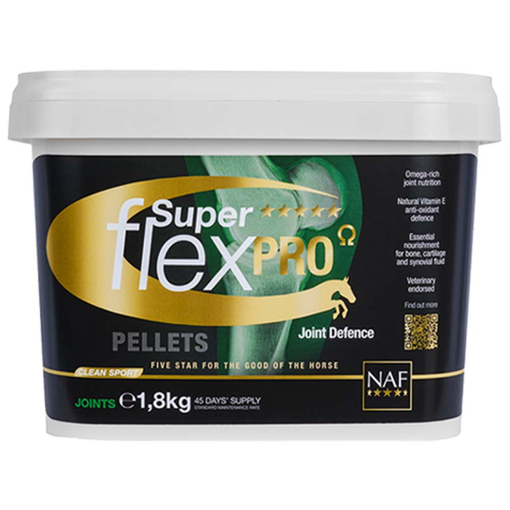 Superflex PRO Ω 1,8kg dans le groupe Compléments alimentaires / Compléments alimentaires pour chevaux / Articulations chez Equinest (NAF00618)