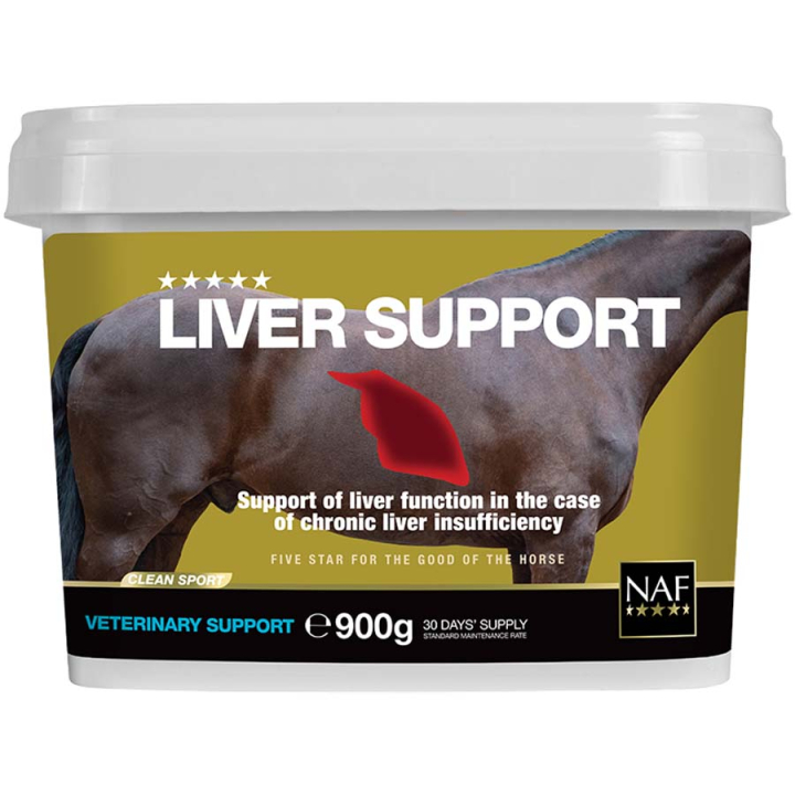 Liver Support 900g dans le groupe Compléments alimentaires / Compléments alimentaires pour chevaux / Vitamines & Minéraux chez Equinest (NAF02109-900)