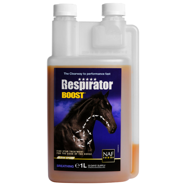 Respirator Boost dans le groupe Compléments alimentaires / Compléments alimentaires pour chevaux / Respiration & Voies respiratoires chez Equinest (NAF13105)