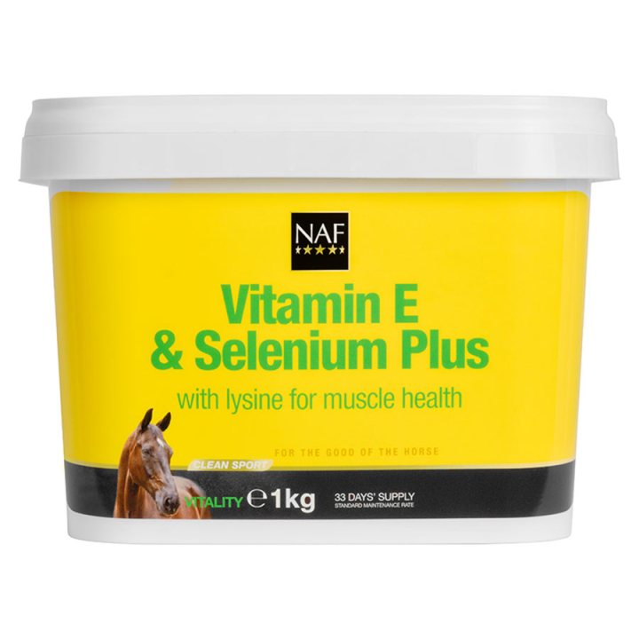 Vitamine E & Sélénium Plus dans le groupe Compléments alimentaires / Compléments alimentaires pour chevaux / Muscles chez Equinest (NAF151)