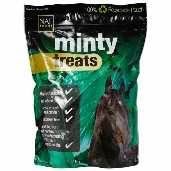 Friandises pour chevaux Minty Treats 1kg dans le groupe Produits de soins / Friandises pour chevaux chez Equinest (NAF1791)