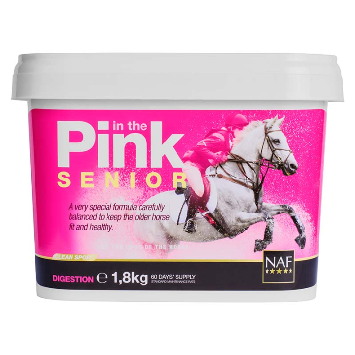 In the Pink Senior dans le groupe Compléments alimentaires / Compléments alimentaires pour chevaux / Estomac & Digestion chez Equinest (NAF19007)