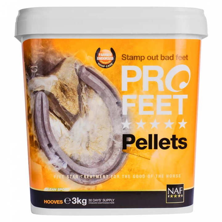 ProFeet Pellets 3 kg dans le groupe Compléments alimentaires / Compléments alimentaires pour chevaux / Sabots chez Equinest (NAF2593)