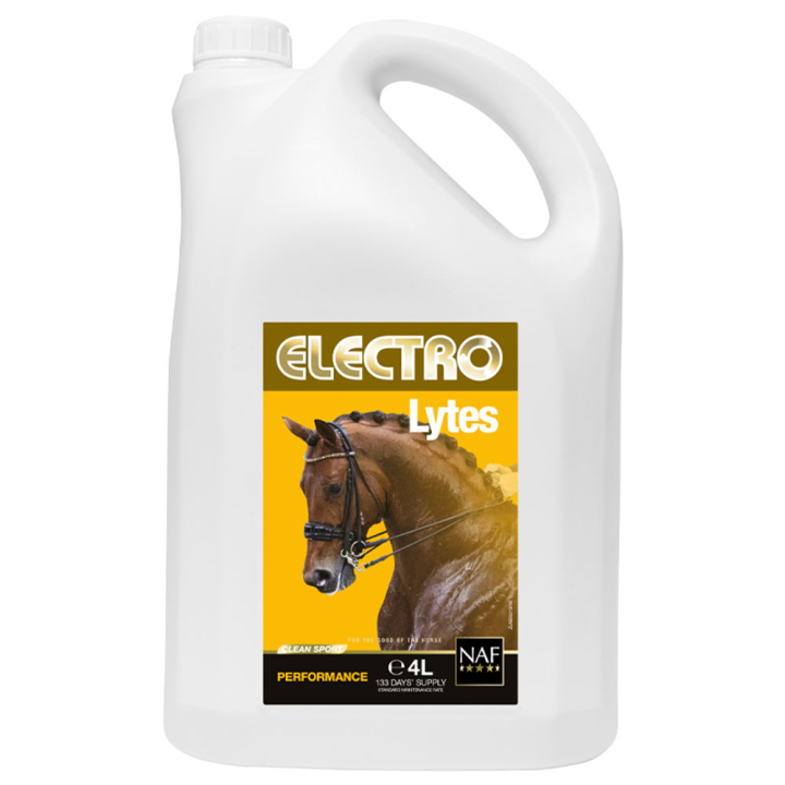 Liquide Électrolytes 4 L dans le groupe Compléments alimentaires / Compléments alimentaires pour chevaux / Performance chez Equinest (NAF2861-4L)