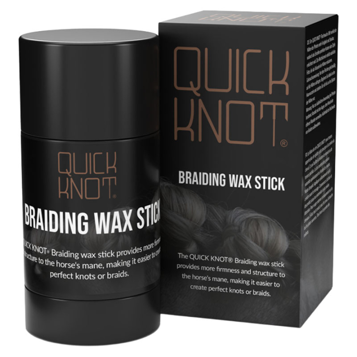 Quick Knot Wax Stick 40ml  Transparent dans le groupe Produits de soins / Élastiques & Noeuds pour la crinière chez Equinest (Q4000401TR)