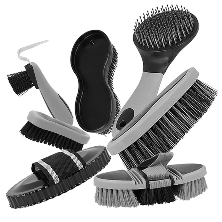 Grand kit de brossage Everyday Noir dans le groupe Offre groupée chez Equinest (SBORSTKITEBA)
