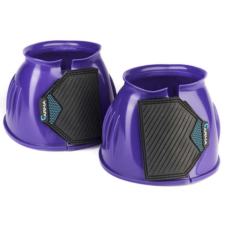 Cloches PVC Violet dans le groupe Équipement cheval / Protections des Membres / Cloches  chez Equinest (SH102833PU_r)