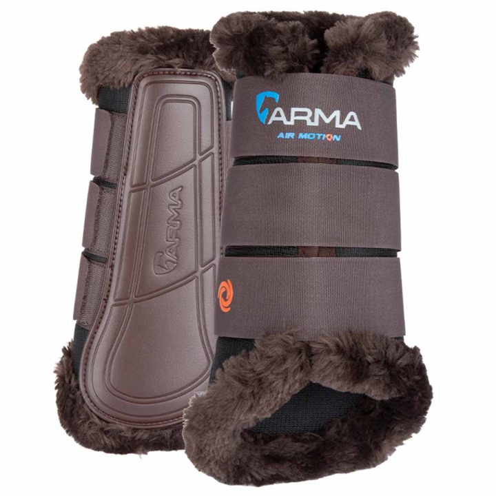 Guêtres fermées Air Motion Supafleece Marron dans le groupe Équipement cheval / Protections des Membres / Guêtres fermées & Guêtres de dressage chez Equinest (SH104700BR_r)