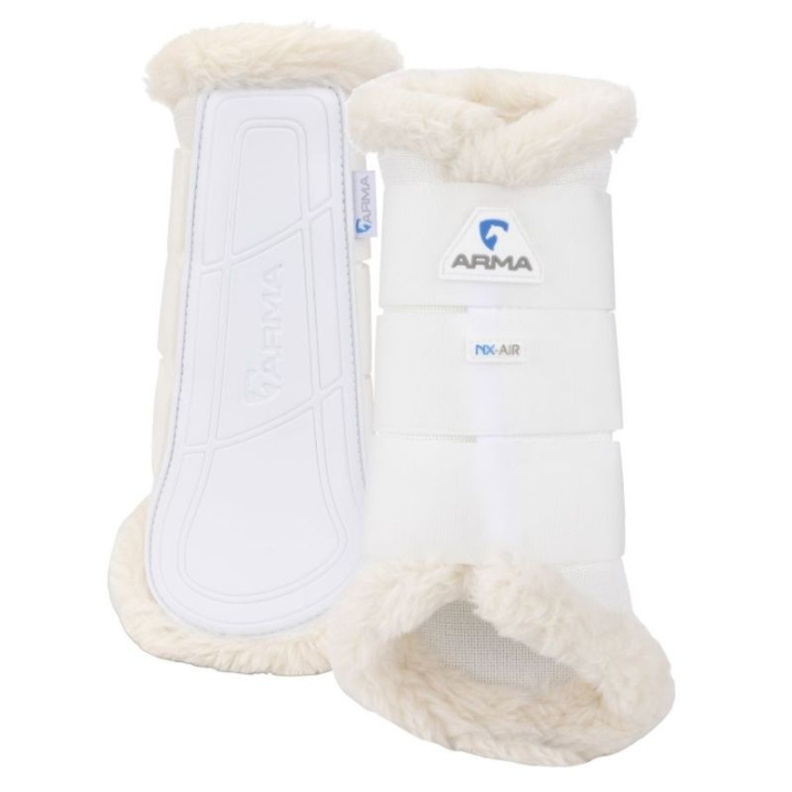 Guêtres fermées NX-Air Motion Supafleece Blanc dans le groupe Équipement cheval / Protections des Membres chez Equinest (SH104700WH_r)