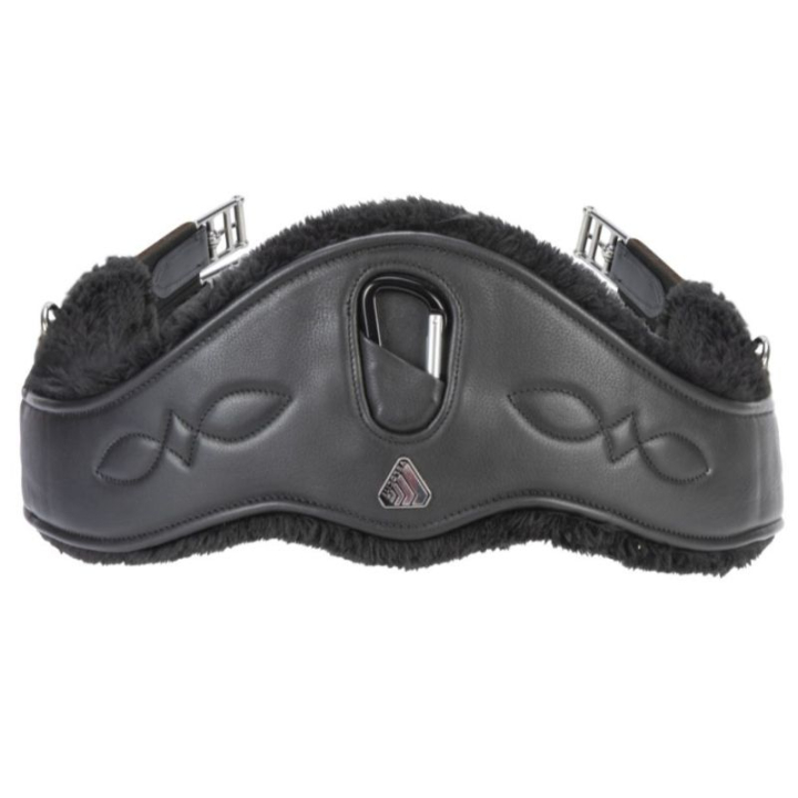 Sangle anatomique LUSSO Supafleece Noir dans le groupe Équipement cheval / Sangles bavette chez Equinest (SH110980BA_r)