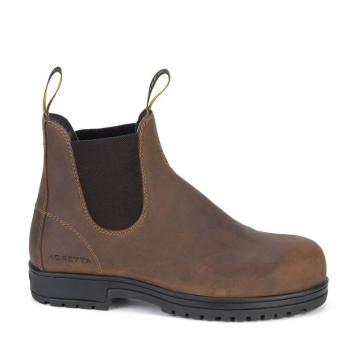 Chaussures de sécurité Adriano Marron dans le groupe Boots, Bottes & Chaps / Boots d'équitation chez Equinest (SH111790BR_r)