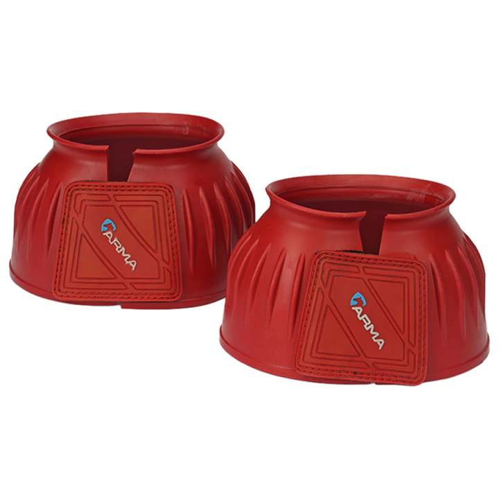 Cloches en Caoutchouc Rouge dans le groupe Équipement cheval / Protections des Membres / Cloches  chez Equinest (SH134VRo_r)