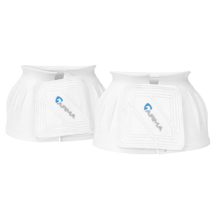 Cloches en Caoutchouc Blanc dans le groupe Équipement cheval / Protections des Membres / Cloches  chez Equinest (SH134V_V_r)