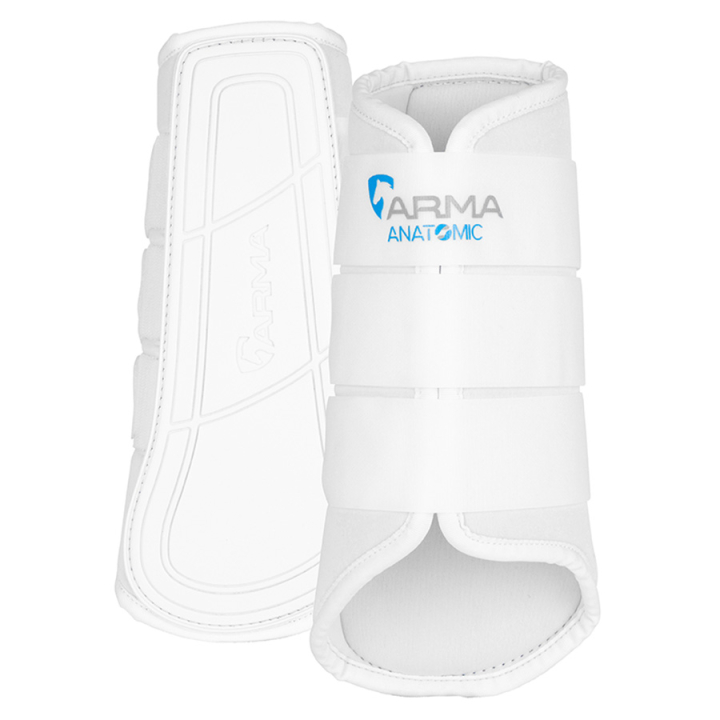 Guêtres fermées Néoprène Blanc dans le groupe Équipement cheval / Protections des Membres / Guêtres fermées & Guêtres de dressage chez Equinest (SH170AVi_r)