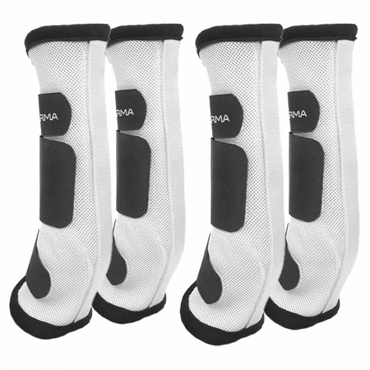 Guêtre anti-mouches 4-pack Blanc dans le groupe Anti-mouches / Produits anti-mouches cheval chez Equinest (SH185701WH_r)