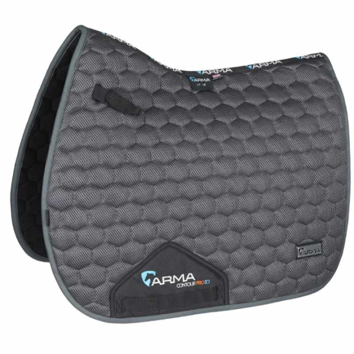 Tapis de selle Air Motion Luxe Gris dans le groupe Équipement cheval / Tapis de selle / Tapis de selle mixte & Tapis de selle de saut chez Equinest (SH191010GR_r)