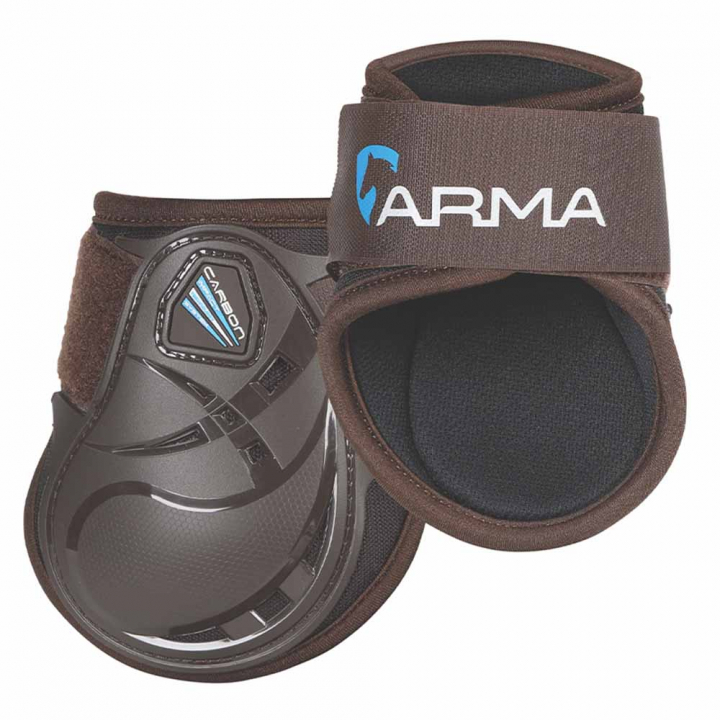 Protège-boulets Carbon Marron dans le groupe Équipement cheval / Protections des Membres / Protège-boulets chez Equinest (SH192402BR_r)