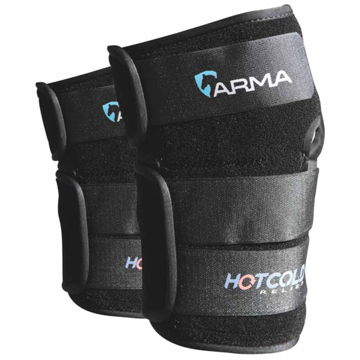 Protection de jambe Joint Hot/Cold Relief Noir dans le groupe Équipement cheval / Protections des Membres / Guêtres de froid chez Equinest (SH200501BA)
