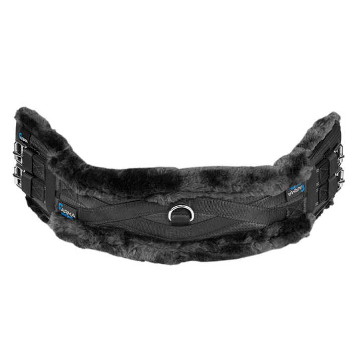 Sangle de dressage SupaFleece Noir dans le groupe Équipement cheval / Sangles bavette / Sangles courte chez Equinest (SH462015BA_r)