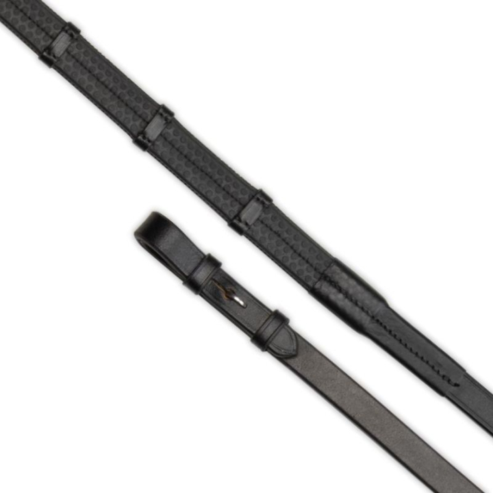 Rênes Gara Grip Continental Noir dans le groupe Équipement cheval / Rênes / Rênes en caoutchouc chez Equinest (SH505301BA_r)