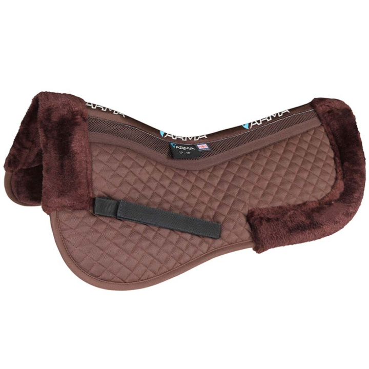 Pad en polaire Air Motion Marron dans le groupe Équipement cheval / Amortisseur cheval chez Equinest (SH529201BR)