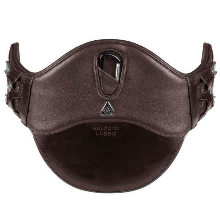 Sangle Bavette Courte LUSSO Marron dans le groupe Équipement cheval / Sangles bavette chez Equinest (SH717025BR_r)