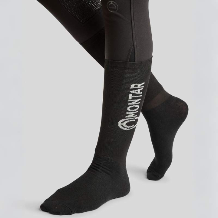 Chaussettes d'équitation Nylon 3-pack Noir dans le groupe Vêtements d'équitation / Chaussettes chez Equinest (SK1822353BA_r)