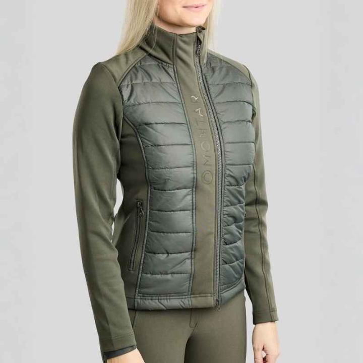 Veste hybride Emma Softshell Forest Green dans le groupe Vêtements d'équitation / Manteaux & Vestes / Vestes d'équitation chez Equinest (SL2124099LFGR_r)