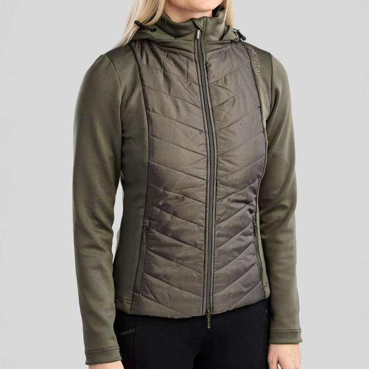 Veste hybride MoEverline Crystals Forest Green dans le groupe Vêtements d'équitation / Manteaux & Vestes / Vestes d'équitation chez Equinest (SL266309LFGR_r)