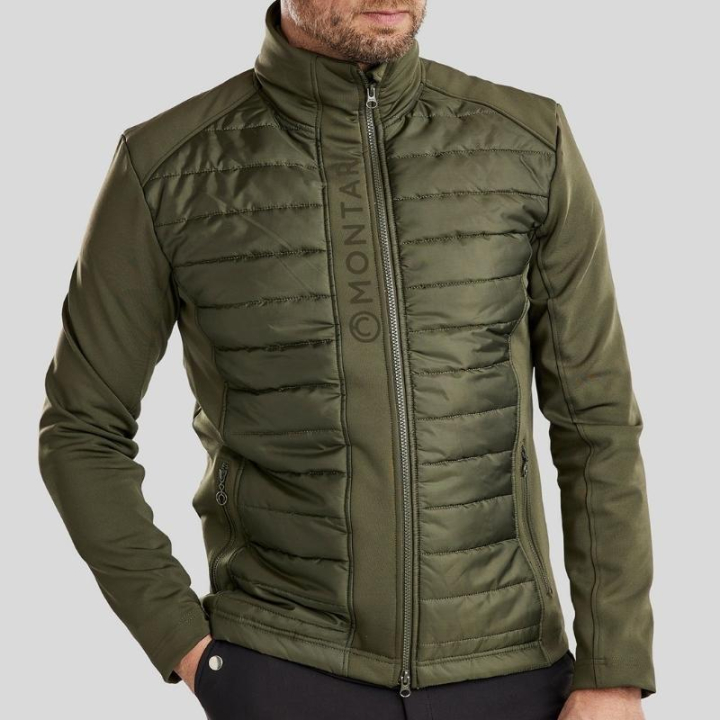 Veste hybride Homme Emanuel Softshell Olive dans le groupe Vêtements d'équitation / Manteaux & Vestes / Vestes d'équitation chez Equinest (SL31249LOGN_r)